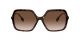 Burberry For Her sunglasses with a DARK HAVANA Acetate frame and BROWN GRADIENT lens.  Lens width is 59mm with model number 0BE4324.