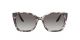 Prada For Her sunglasses with a ORCHID TORTOISE Acetate frame and GREY GRADIENT lens.  Lens width is 54mm with model number 0PR 12XS.