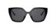 Prada For Her sunglasses with a BLACK Acetate frame and POLAR GREY lens.  Lens width is 52mm with model number 0PR 24XS.