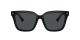 Valentino For Her sunglasses with a BLACK Acetate frame and DARK GREY lens.  Lens width is 55mm with model number 0VA4084F.