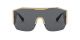 Versace For Him sunglasses with a GOLD Metal frame and GREY lens.  Lens width is 41mm with model number 0VE2220.