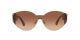 Versace For Her sunglasses with a GOLD Metal frame and BROWN GRADIENT BROWN lens.  Lens width is 46mm with model number 0VE2224.
