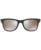 Ray Ban 0RB4195M F602H2 52 MATTE BLACK PURPLE MIR SILVER POLAR Injected Man size 52 sunglasses