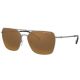 Armani Exchange 0AX2029S 60886R 60 MATTE GUNMETAL BROWN MIRROR BRONZE Metal Man size 60 sunglasses