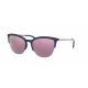 Armani Exchange 0AX4083S 82685R 54 MATTE BLUE MILKY DARK GREY MIRROR PINK Injected Woman