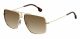 Carrera  brand UNISEX sunglasses with a BLACK IVORY frame and BROWN SHADED lens with a lens width of 58mm and model number Carrera 1006/S