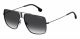 Carrera  brand UNISEX sunglasses with a DARK RUTHENIUM BLACK frame and DARK GREY SHADED lens with a lens width of 58mm and model number Carrera 1006/S