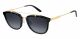 Carrera  brand UNISEX sunglasses with a SHINY BLACK GOLD frame and GREY SHADED lens with a lens width of 51mm and model number Carrera 127/S