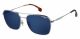 Carrera  brand UNISEX sunglasses with a RUTHENIUM frame and BLUE lens with a lens width of 58mm and model number Carrera 130/S
