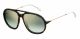 Carrera  sunglasses For Him with a HAVANA frame and GREEN SHADED FLASH GUN METAL lens with a lens width of 60mm and model number Carrera 153/S