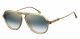 Carrera  brand UNISEX sunglasses with a YELLOW frame and BLUE SHADED GOLD MIRROR lens with a lens width of 57mm and model number Carrera 198/S