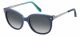 Fossil  sunglasses For Her with a BLUE frame and DARK GREY SHADED lens with a lens width of 51mm and model number FOS 2035/S