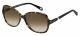 Fossil  sunglasses For Her with a HAVANA SHINY BLACK frame and BROWN GREY SHADED lens with a lens width of 59mm and model number FOS 2046/S