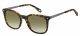 Fossil  brand UNISEX sunglasses with a HAVANA DARK RUTHENIUM frame and BROWN GREY SHADED lens with a lens width of 52mm and model number FOS 2054/S