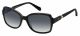 Fossil  sunglasses For Her with a BLACK frame and DARK GREY SHADED lens with a lens width of 56mm and model number FOS 2073/S