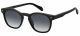 Fossil  sunglasses For Him with a BLACK frame and DARK GREY SHADED lens with a lens width of 51mm and model number FOS 2077/S