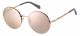 Fossil  sunglasses For Her with a RED GOLD frame and ROSEGOLD MULTILAYER lens with a lens width of 56mm and model number FOS 2083/S