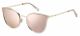 Fossil  sunglasses For Her with a PINK SILVER frame and ROSEGOLD MULTILAYER lens with a lens width of 55mm and model number FOS 2087/S