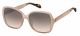 Fossil  sunglasses For Her with a PINK frame and GREY FUCHSIA lens with a lens width of 56mm and model number FOS 3088/S