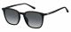 Fossil  sunglasses For Him with a BLACK frame and DARK GREY SHADED lens with a lens width of 53mm and model number FOS 3091/S