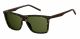 Polaroid  sunglasses For Him with a HAVANA frame and GREEN POLARIZED lens with a lens width of 55mm and model number PLD 2050/S