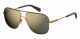 Polaroid  sunglasses For Him with a COPPER frame and GREY GOLD MIRROR POLARIZED lens with a lens width of 59mm and model number PLD 2055/S