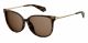 Polaroid  sunglasses For Her with a HAVANA frame and BRONZE POLARIZED lens with a lens width of 58mm and model number PLD 4076/F/S