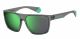 Polaroid  sunglasses For Him with a GREY frame and GREY MULTILAYER GREEN POLARIZE lens with a lens width of 60mm and model number PLD 6076/S