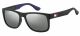 Tommy Hilfiger  sunglasses For Him with a BLACK BLUE frame and SILVER MIRROR lens with a lens width of 53mm and model number TH 1556/S